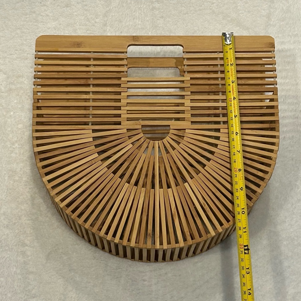 Wooden Bamboo Handbag/Beach Bag - Picture 9 of 11
